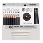 NYONI Drawing Pencils Set of 29