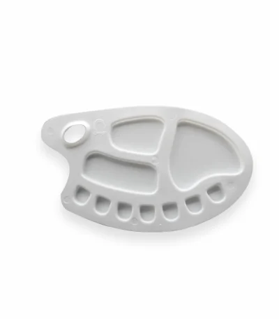 Omega Plastic Paint Palette 10 Pot Large