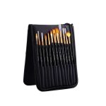 Paint Brush Set Tz-0015 12Pcs + Bag+ Mixing Plate