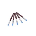 Rubber Brush Set Small Brown