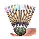 STA Permanent Metallic Paint Markers Set of 10