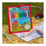 STABILO Extra-thick Fibre-Tip Pen Trio Jumbo Pack of 12