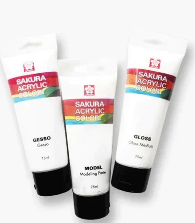 Sakura Acrylic Medium 75ml Tubes