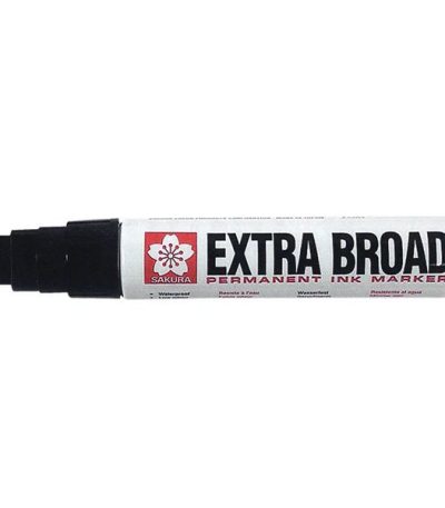 Sakura Extra Broad Permanent Ink Marker, Black