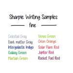 Sharpie Cosmic Color Fine Point Permanent Markers Pack of 12 (2010958)