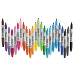 Sharpie Electro Pop Fine Permanent Marker Pack of 24 (1927350)