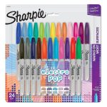 Sharpie Electro Pop Fine Permanent Marker Pack of 24 (1927350)