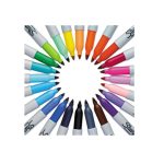 Sharpie Electro Pop Fine Permanent Marker Pack of 24 (1927350)