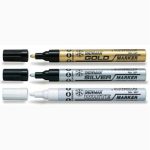 Snowman Paint Marker Round Tip