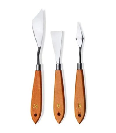 Stainless Steel Palette knife Pack of 3