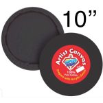 Superb Board Round Black Canvas Board