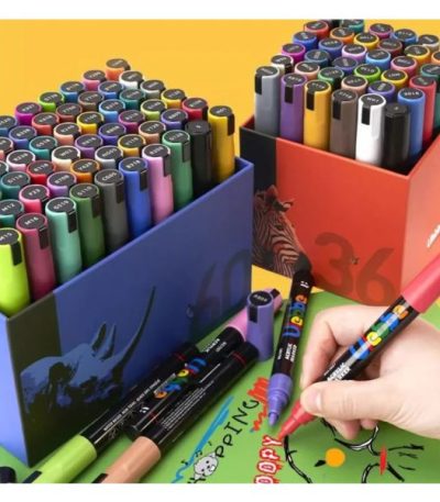 Ulebbe Permanent Acrylic Paint Markers