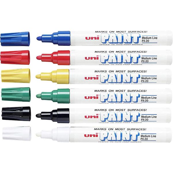 Uni Paint Marker Round Tip 1pc