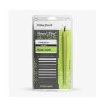 William Mitchell Calligraphy Round Hand Nibs Set With Holder