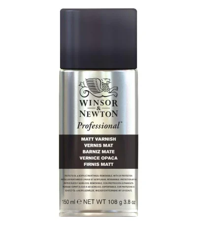 Winsor & Newton Artist Matt Varnish Fixative Aerosol Spray