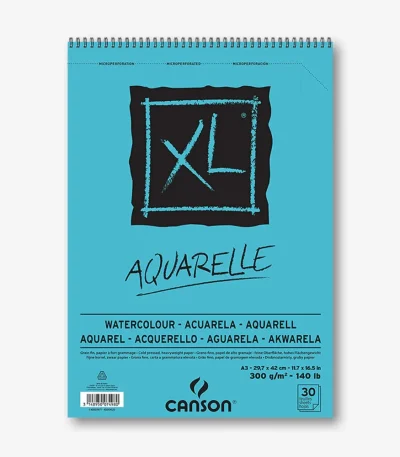 Canson XL Aquarelle Watercolor Spiral Pad