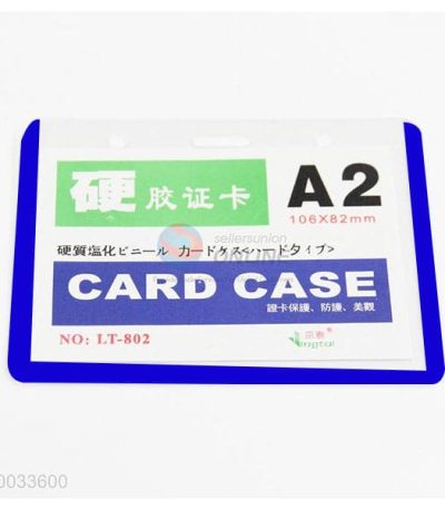 Card Cover A2 Blue Edge