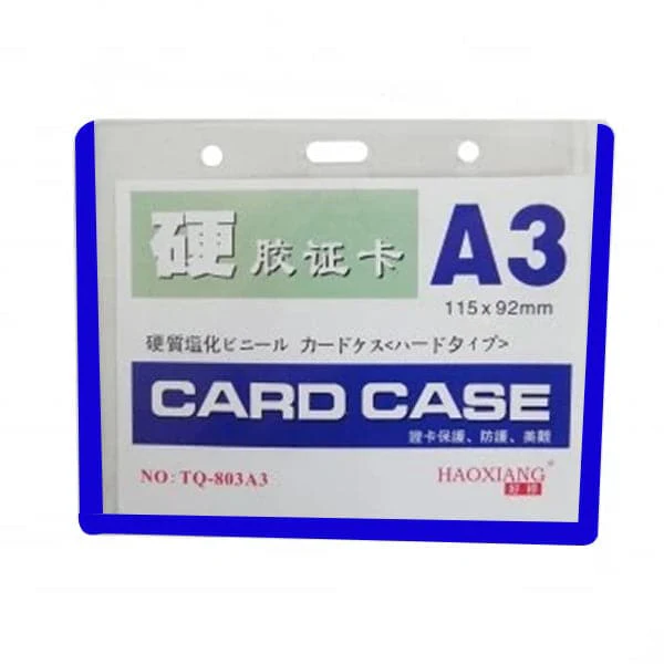 Card Cover A3 Blue Edge