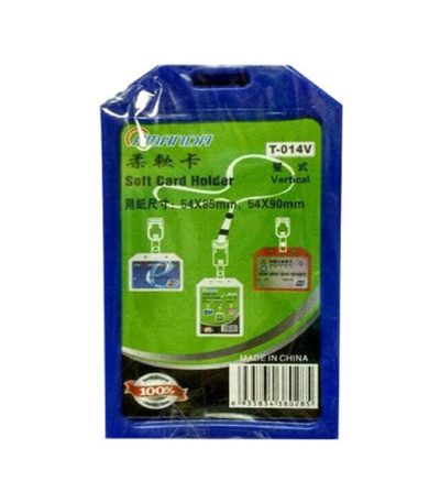 Card Cover Soft A1 Blue