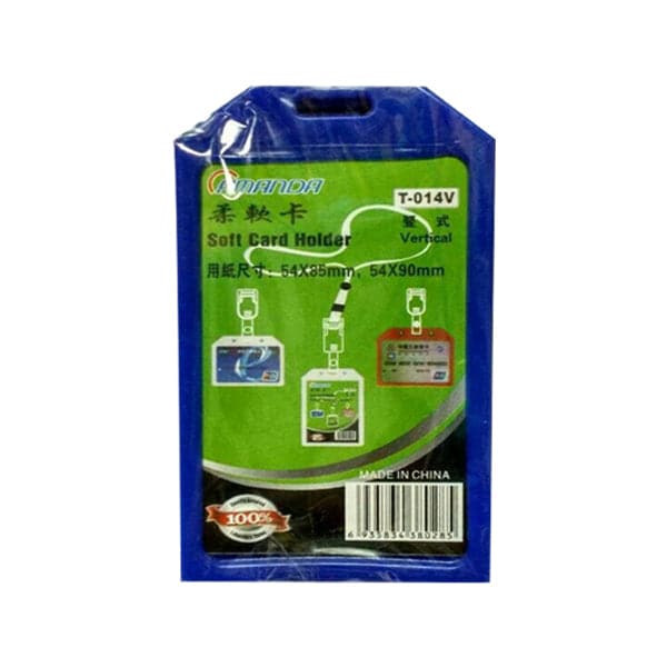 Card Cover Soft A1 Blue