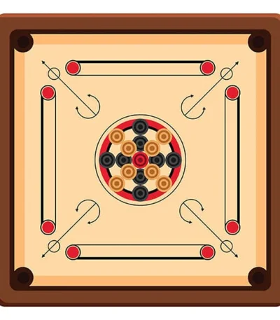 Carrom Board 2.5'x2.5'