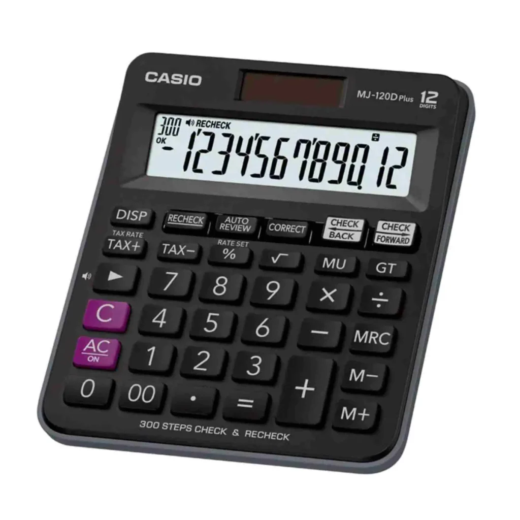 Casio Original Desktop Calculator Dj-120 Plus