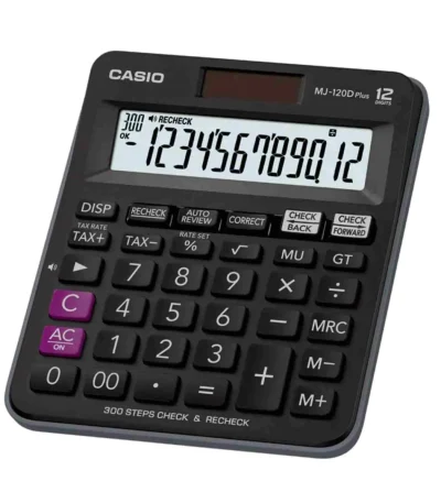 Casio Original Check and Correct Desktop Calculator MJ-120D Plus
