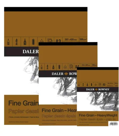 Daler Rowney Fine Grain Heavyweight Sketching & Drawing Pad