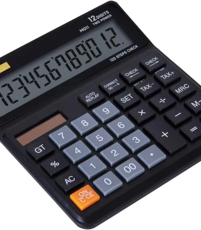 Deli 12 Digits Desktop Calculator EM01120