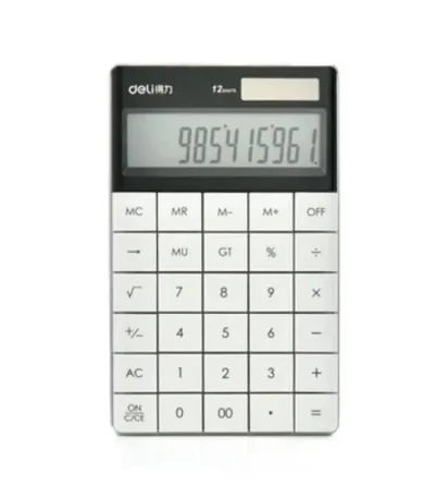 Deli Dual Power Electronic Calculator 1589