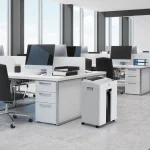 Deli Paper Shredder 10 Sheets Shred Size 425Mm 23L Bin E9952