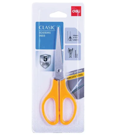 Deli Stainless Steel Scissor 0603