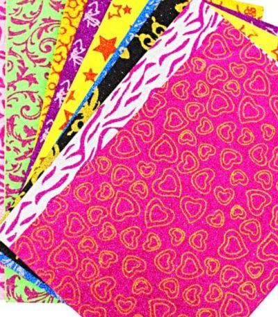 Design Foaming Glitter Sheets A4 Size Pack of 10