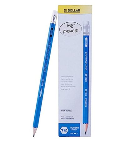 Dollar My Pencil with Eraser Pack of 12