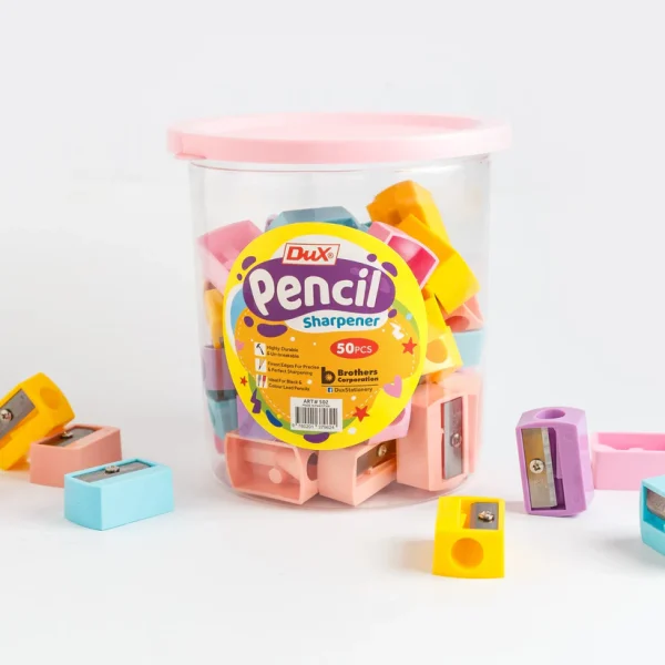 Dux Sharpener Colored 50 Pcs Jar
