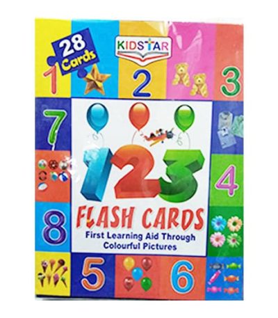 Flash Cards Counting 123 - Assorted - Naiton