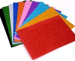 Foaming Glitter Sheets A4 Size Pack of 10