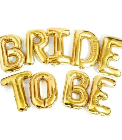 Foil Balloon Bride To Be