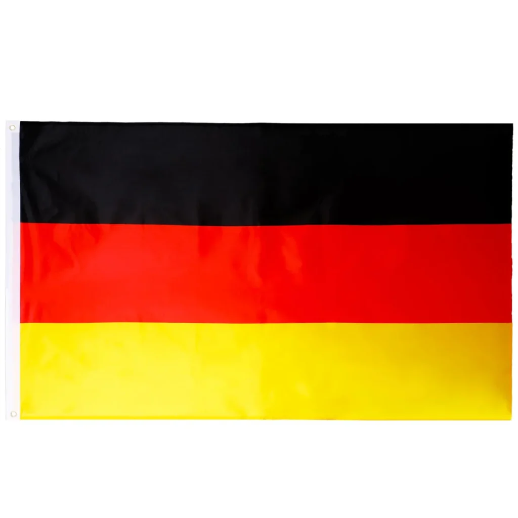 German Flag 15x22cm