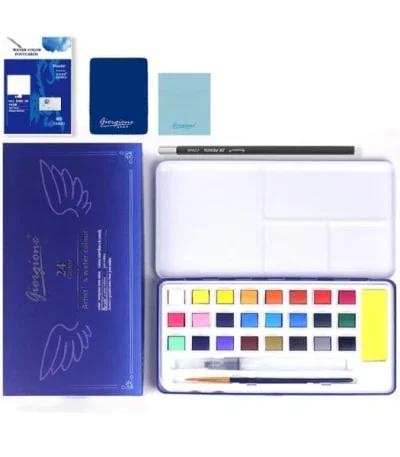 Giorgione Artist Transparent Watercolor Set of 24