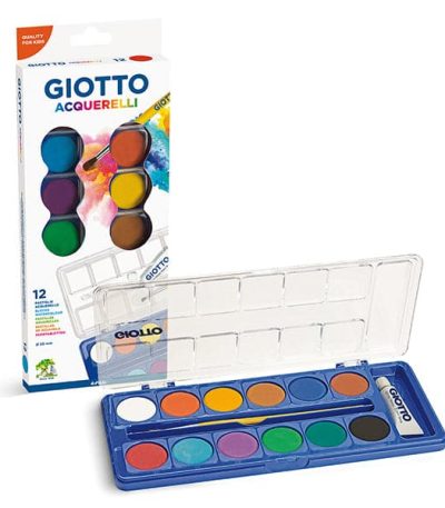 Giotto Watercolor 12 Set