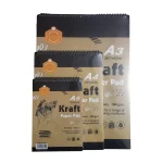 Keep Smiling Kraft Paper Pad 50Sheets