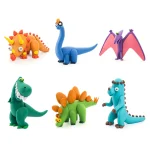 Kids Art Modeling Clay Kit, Non Toxic, Reusable, No Dry, Creativity, Fun Clay