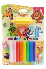 Kids Art Modeling Clay Kit, Non Toxic, Reusable, No Dry, Creativity, Fun Clay