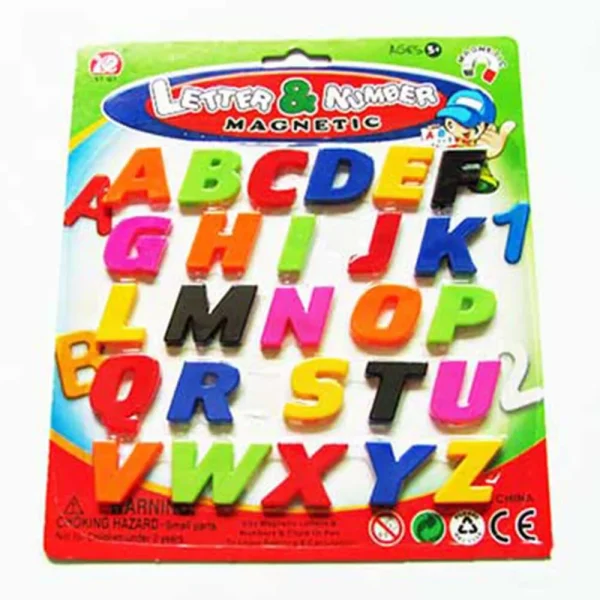 Letter & Number Small English Small Alphabets