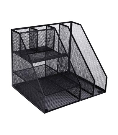 Metal Desk Cabinet File Rack Organizer