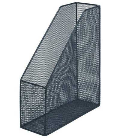 Metal Mesh Magazine File Rack