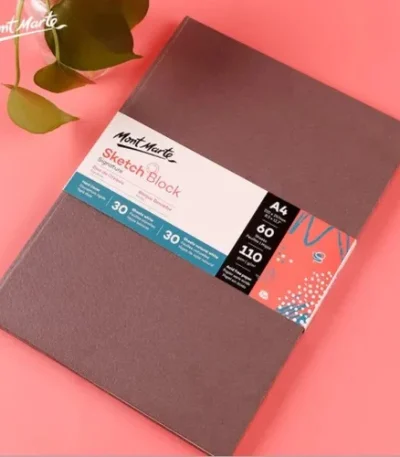 Mont Marte Signature Hard Cover Sketch Block A4