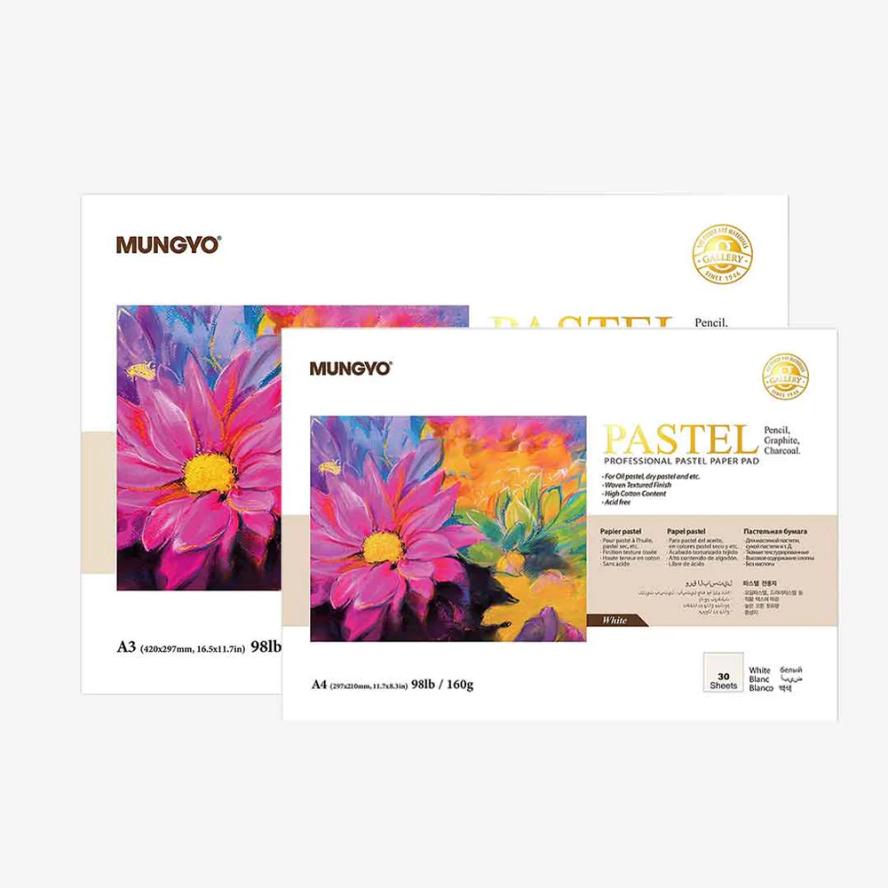 Mungyo Professional Pastel Paper Pad White Mungyo Professional Pastel Paper Pad White