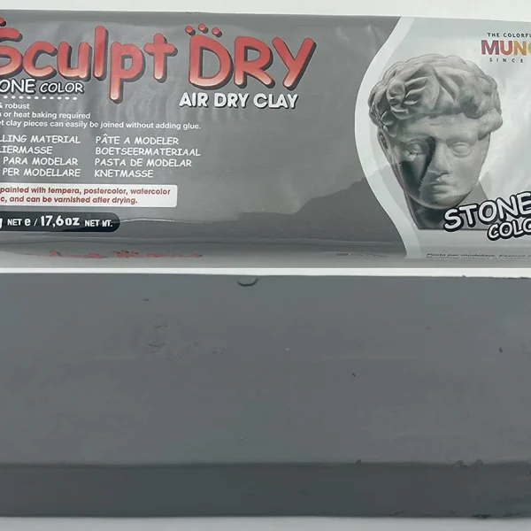Mungyo Sculpt Air Dry Clay 500gm Stone